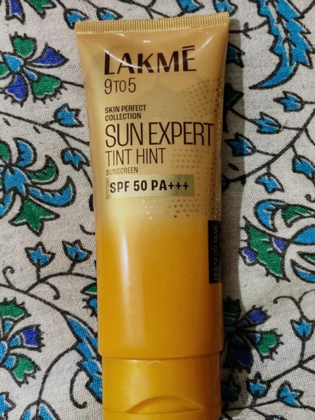 LAKMÉ सन एक्सपर्ट टिंटेड क्रीम सनस्क्रीन